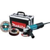 Makita 9557PBX1 4‑1/2" Paddle Switch Cut‑Off/Angle Grinder